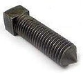 Square Head Set Screw, Cone Point, 1/2-13 x 2', Alloy Steel Case Hardened, Black Oxide, Full Thread (Quantity: 50) Coarse Thread, 1/2 inch Square Head Bolts, Length: 2 inch