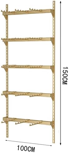 Multi-Functional Hanging Storage Rack, for Organizing Socks, Underwear, Jewelry, and Accessories - Space-Saving Wall Garment Display Solution