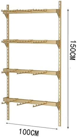 Multi-Functional Hanging Storage Rack, for Organizing Socks, Underwear, Jewelry, and Accessories - Space-Saving Wall Garment Display Solution