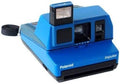 Polaroid Impulse Instant Film Camera – Lapis Blue – Vintage 600-Type Camera with Built-In Flash (Renewed)