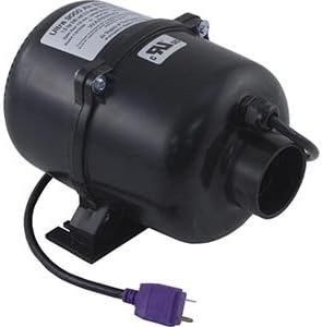 Air Supply 3913220 Ultra 9000 1.5 hp 3.5 amp Portable Spa Blower, 240V