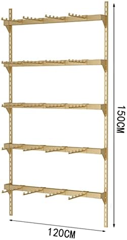 Multi-Functional Hanging Storage Rack, for Organizing Socks, Underwear, Jewelry, and Accessories - Space-Saving Wall Garment Display Solution