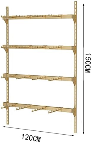 Multi-Functional Hanging Storage Rack, for Organizing Socks, Underwear, Jewelry, and Accessories - Space-Saving Wall Garment Display Solution