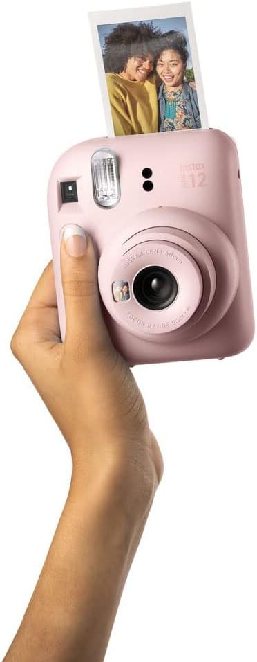 Fujifilm Instax Mini 12 Instant Camera with 40 Shot Film Pack - Blossom Pink