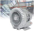 Regenerative Blower, Ring Blower for Sewage Aeration,Single/Three Phase Vortex Ring, Low Noise, Industrial Vacuum Pump for Air Blowing Or Suction，120W/0.16HP