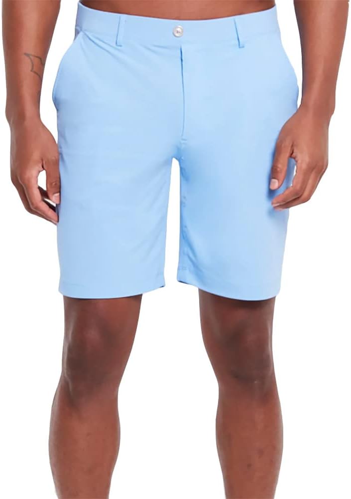 Hanover Men's Pull-On Golf Shorts in Olympic Blue