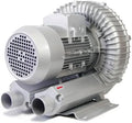 Single Phase (Large Airflow Type) Turbine Blower,Regenerative Blower Industrial Vacuum Pump,Aluminum Alloy,Pure Copper Coil,for Sewage Aeration Aquarium 550W