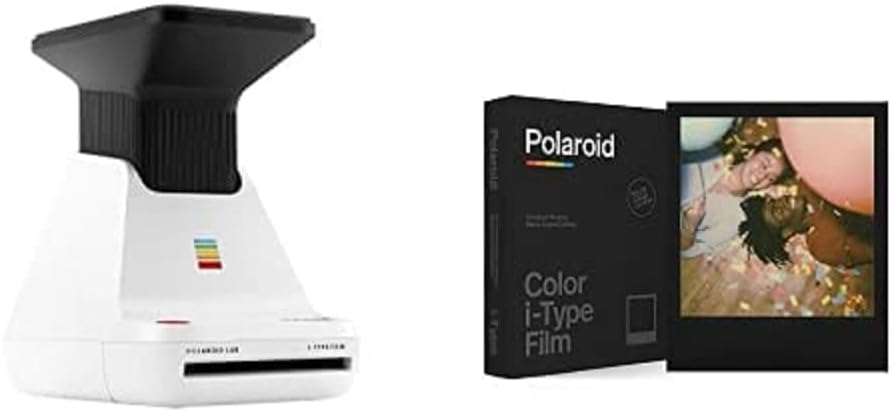 Polaroid Lab - White + Color Film for i-Type – Black Frame Edition