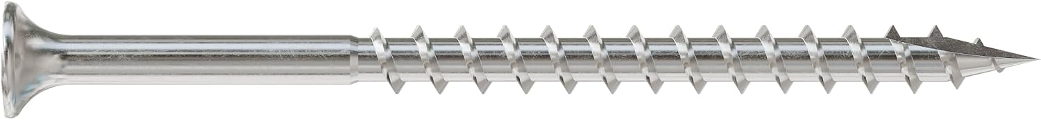 Simpson Strong-Tie S10300DBB Bugle-Head Wood Screw, Square Drive — #10 x 3 in. #2 Square, Type 305 (1500-Qty)