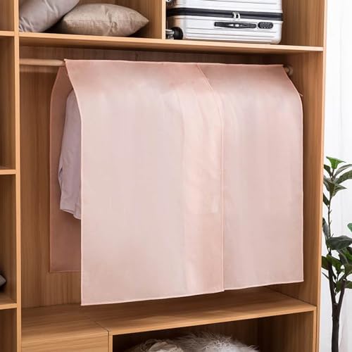 Dustproof Garment Bags - Protective Clothes Cover for Wardrobe & Rack, Hanging Storage Organizer - Ideal Clothing Protector for Travel & Home Use