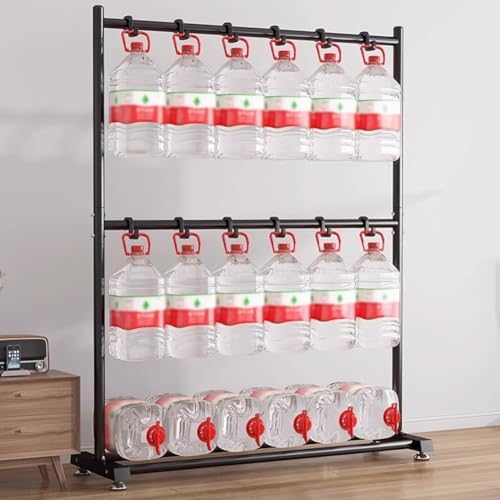 Heavy-Duty Industrial Duct Clothes Rack, Portable Freestanding Double-Pole Wardrobe, Detachable Garment Rack for Hanging Clothes, Commercial Use (Gold, 100x40x180cm)