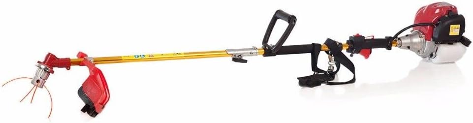 lecoo CHIKURA Weed Eater 7 in1 Brush Cutter GX35 Gasoline strimmer Edger Lawn 4 Strokes Tiller