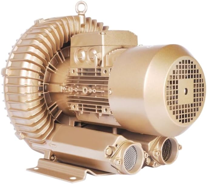 Regenerative Blower EKZ 255-42 | Pressure or Vacuum Applications | 150 CFM - 4.2 PSI - 7.7 inHg | Quiet Operation - Lightweight - Oil Free | No Maintenance Required!