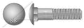(200 pcs) M10-1.5 X 35mm, DIN 603 / ISO 8677, Metric, Carriage Bolts, Round Head, Square Neck, Class 8.8 Steel, Hot Dip Galvanized