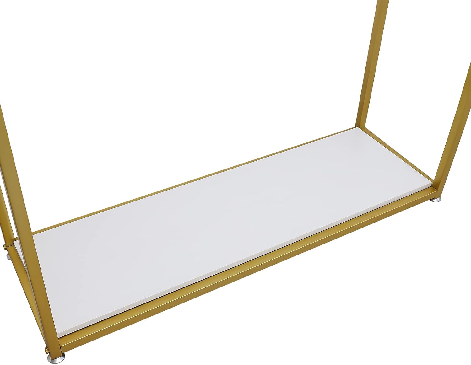 YIYIBYUS Gold Clothes Rack Metal,Clothes Rack Metal Freestanding Garment Rack Clothes Display Storage Stand