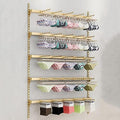 Multi-Functional Hanging Storage Rack, for Organizing Socks, Underwear, Jewelry, and Accessories - Space-Saving Wall Garment Display Solution
