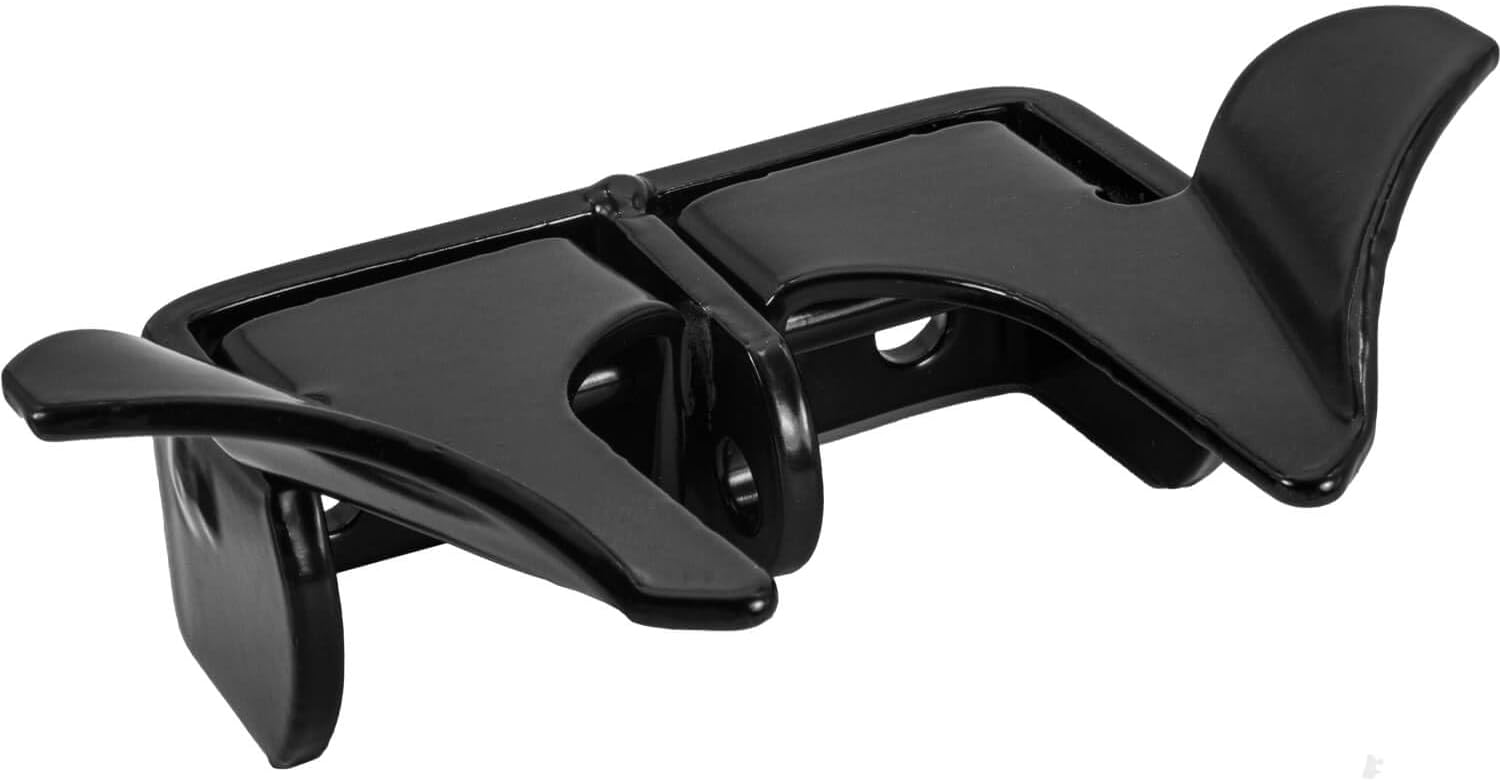 Black Wall Mount 1-3/8' Flat Back Butterfly Latch - CASE Qty 25