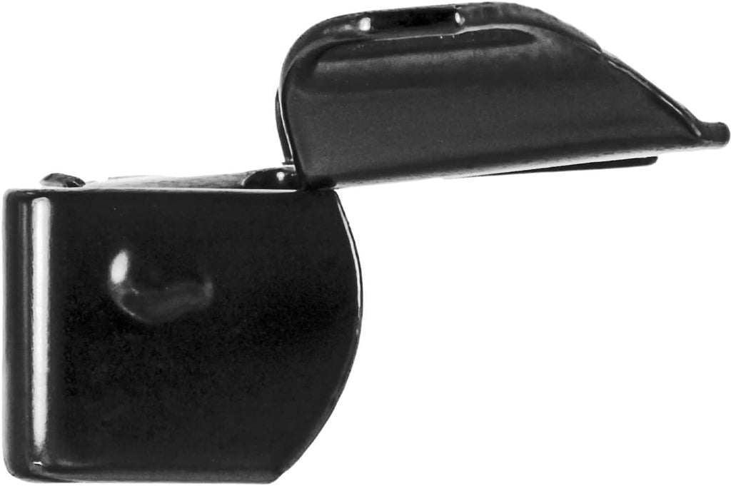 Black Wall Mount 1-3/8' Flat Back Butterfly Latch - CASE Qty 25