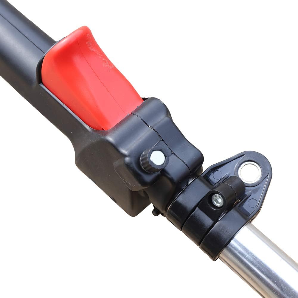 Mini Tiller Cultivator - 42.77CC 1.25KW Two-Stroke Gas-Powered Hand Push Tiller Cultivator w/Air-Cooled System - 4 Blades Tilling Deepth 9M US