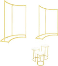 Clothing Rack Clothing StoreDisplay Shelf, Floor Standing Curved, Flow Table, High and Low Combination Hanging Rack Bedroom