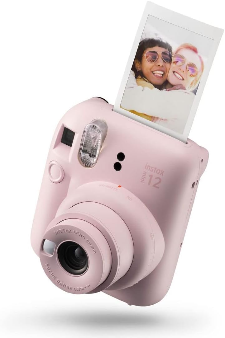 Fujifilm Instax Mini 12 Instant Camera with 40 Shot Film Pack - Blossom Pink