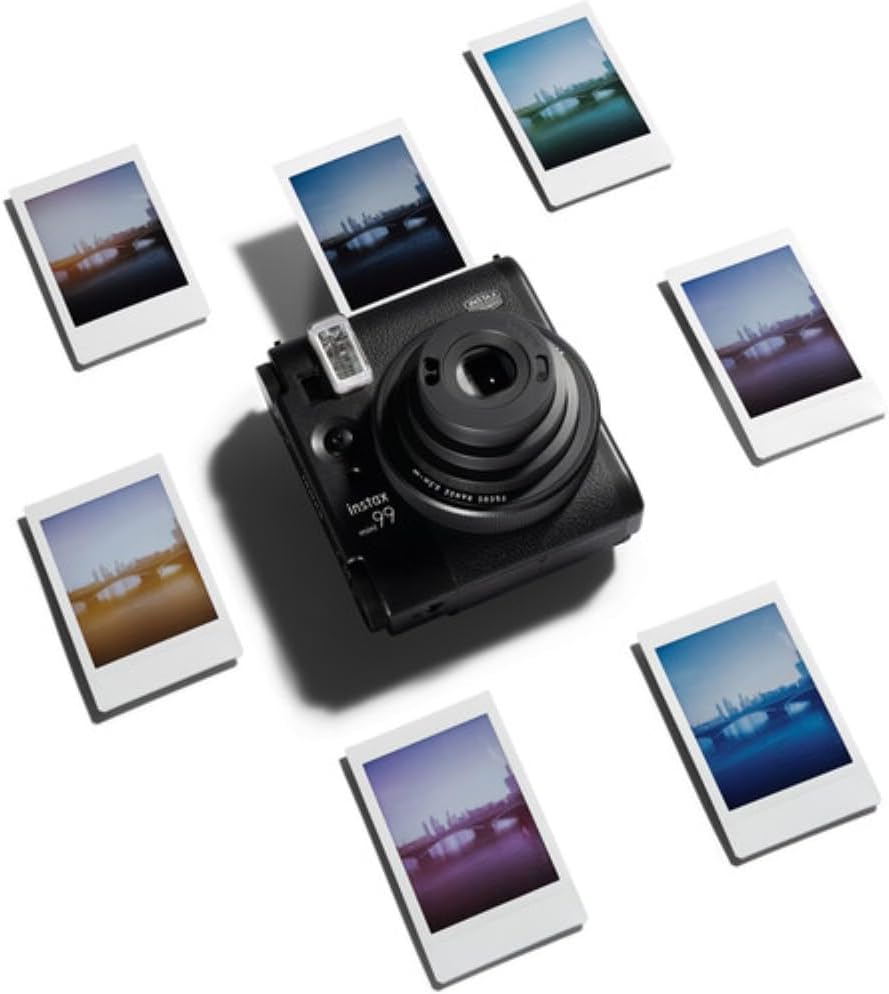 FUJIFILM INSTAX MINI 99 Instant Film Camera Bundled with INSTAX Mini Instant Film | 40 Exposures + Cleaning Cloth (4 Items)