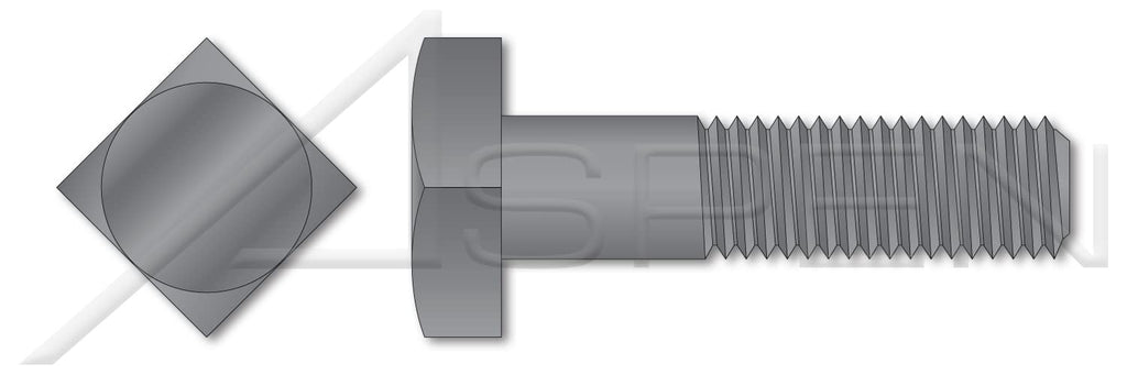 (1000 pcs) 1/4'-20 X 1-1/4', Machine Bolts, Square Head, Steel