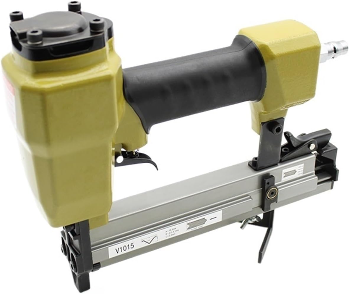 AALLYN Pneumatic Decorative Stapler Pneumatic V-Nailer Joining Gun Joiner Picture Frame Joiner V1015 V Nailer