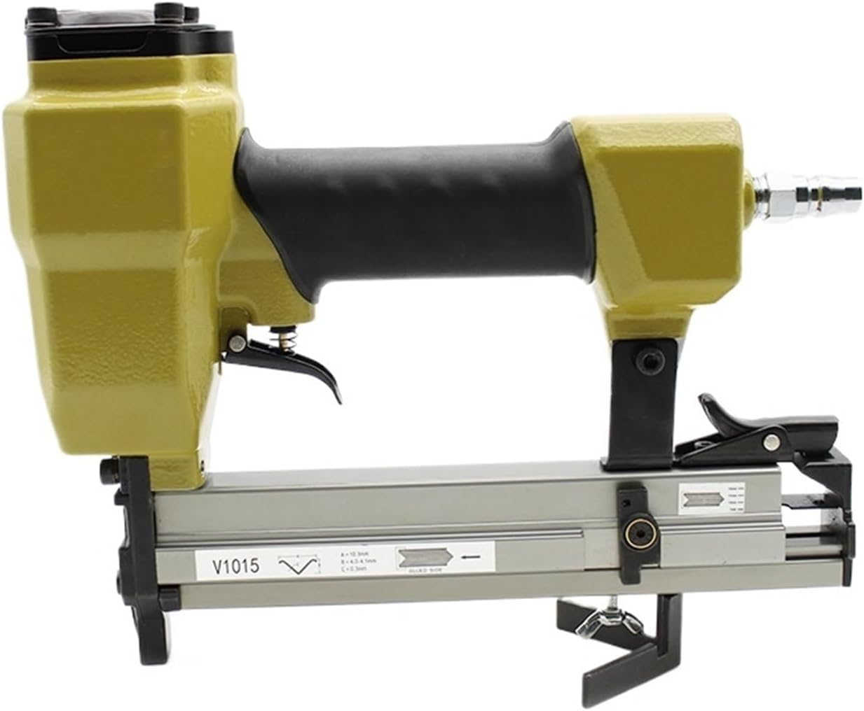 Oil-Free Pneumatic Staple Gun Pneumatic V-Nailer Joining Gun Joiner Picture Frame Joiner V1015 V Nailer