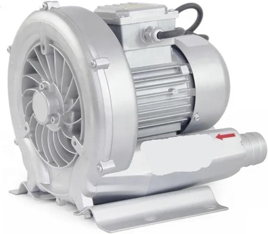 Regenerative Blower, Industrial High Pressure Vortex Blower Dual Impeller Aeration Pump Centrifugal Air Blower For Fish Pond And Workshop Use,Vortex Ring Blower