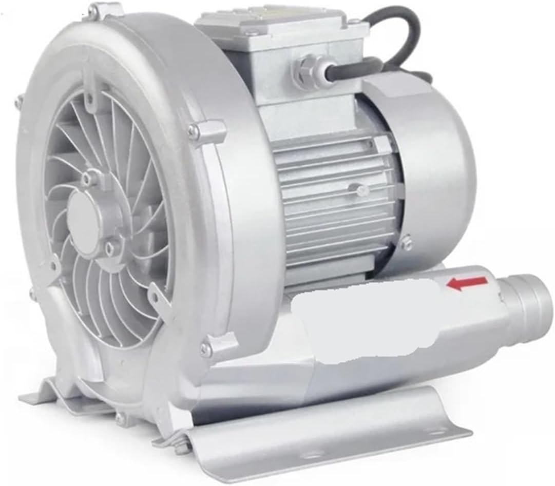 Regenerative Blower, Industrial High Pressure Vortex Blower Dual Impeller Aeration Pump Centrifugal Air Blower For Fish Pond And Workshop Use,Vortex Ring Blower