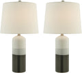 Lite Source Neena 24 1/4' Gray Black Ceramic Table Lamps Set of 2