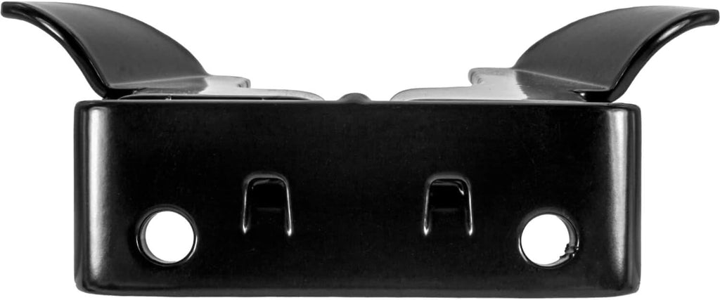 Black Wall Mount 1-3/8' Flat Back Butterfly Latch - CASE Qty 25