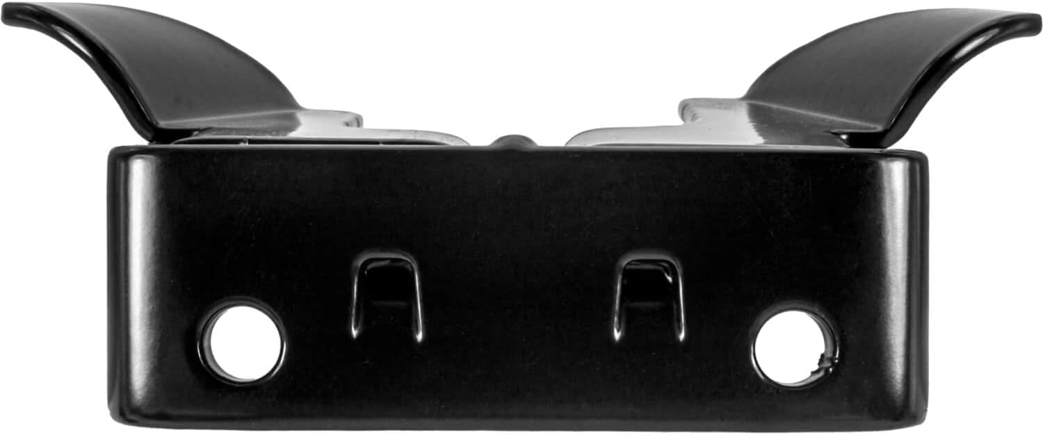 Black Wall Mount 1-3/8' Flat Back Butterfly Latch - CASE Qty 25