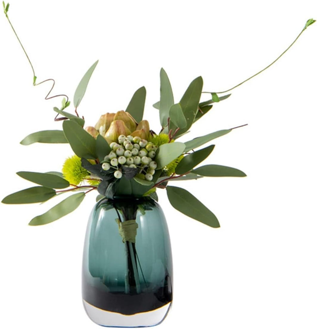 Faux Plants Floral Set Simulation Dried Flowers Living Room Table Decorative Flowers Fake Flowers Residence Decorations Home Ornaments Spring Summer Decoration
