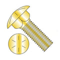 1/4-20 X 5/8' Carriage Bolts Grade 8 / Fully Threaded/Steel/Zinc Yellow (Quantity: 2500)
