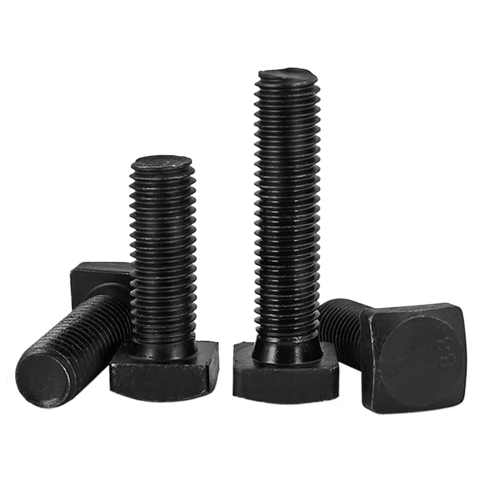 Black 8.8 Steel Square Head Bolts with Small Head M8/M10/M12/M16/M18/M20/M22-M42 (M30-3.5 x 230mm, 1pcs)
