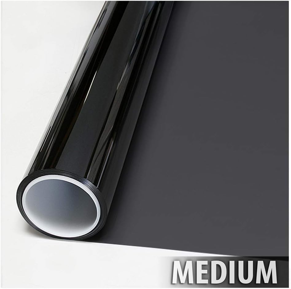 BDF NA35 Window Film Sun Control and Heat Rejection Natural Black 35 (Medium) - 36in X 100ft