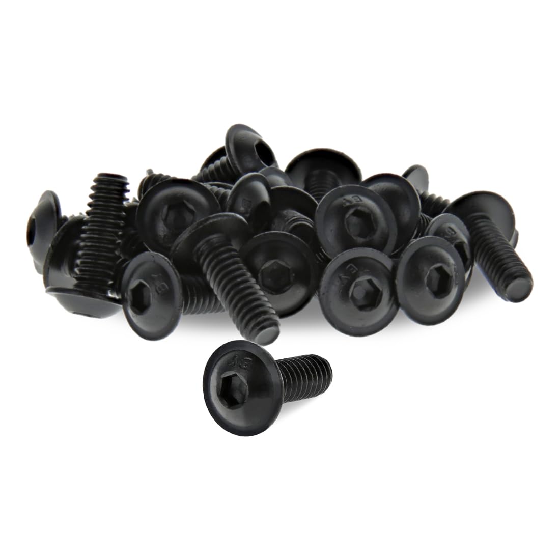 8020, 3066, 10 Series, 1/4-20 x 0.75 Inch 3/4 Inch Flanged Button Head Socket Cap Screw (FBHSCS) 80/20 Steel Bolts (250)
