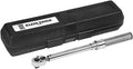 Klein Tools 57005 Torque-Sensing Wrench, 30 to 250-Inch/Pound Range Micro-Adjustable Wrench, Square-Drive Ratchet Head