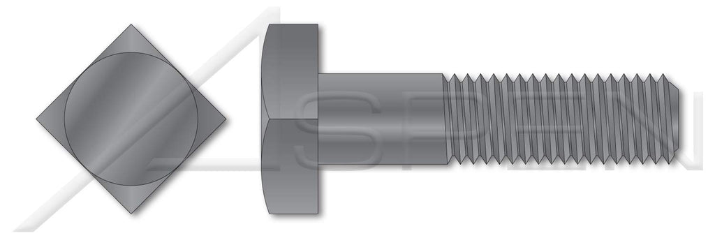 (1000 pcs) 1/4'-20 X 1-1/4', Machine Bolts, Square Head, Steel