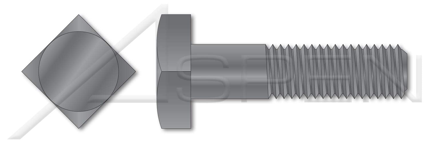 (1000 pcs) 1/4'-20 X 1-1/4', Machine Bolts, Square Head, Steel
