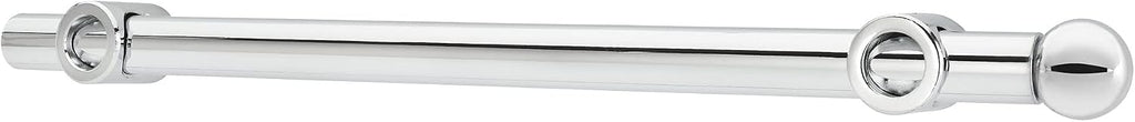 Rev-A-Shelf 14' Pull Out Valet Rod, Extendable Sliding Clothes Storage Hanging Rack with Mounting Hardware, Chrome, CVR-14-CR (4 Pack)