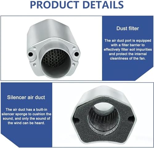 Industrial Vortex Ring Blower, Regenerative Air Blower with Dust Filter & Aluminum Impeller, 120W-1100W, 2980RPM, Max Air Volume 210m³/H for Aquaculture, 370W/0.5HP