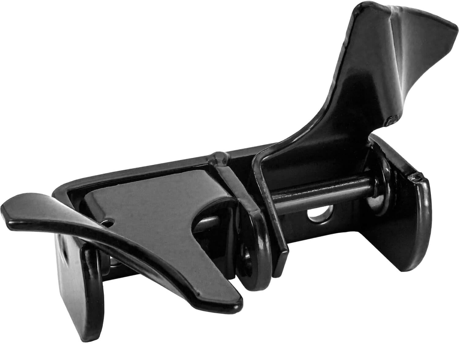 Black Wall Mount 1-3/8' Flat Back Butterfly Latch - CASE Qty 25