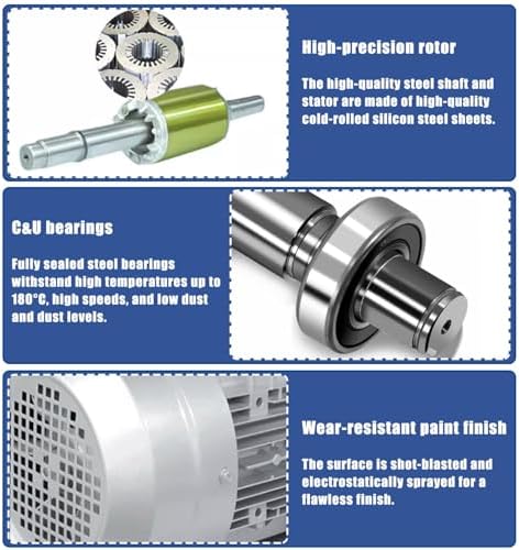 Regenerative Blower, 120W-1500W Industrial Vacuum Pump, Vortex Air Pump 0.16HP - 2.04HP for Air Blowing or Suction