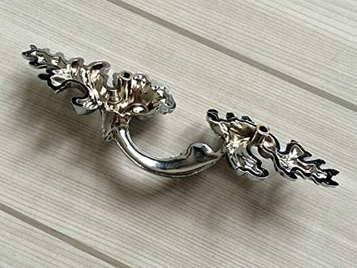 Cabinet Pull 2.5' Drawer Pull Dresser Pulls Handles Chrome Silver Shabby Chic / Kitchen Cabinet Handle Knobs Pull Retro Hardware Shabby Chic