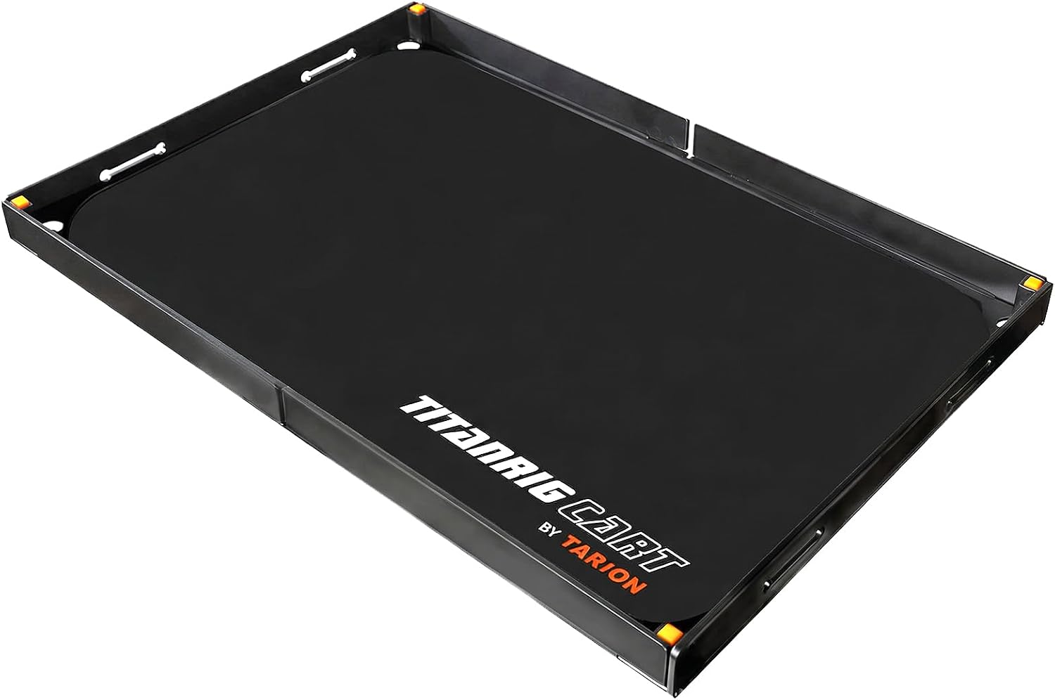 TARION Video Production Cart Accessories - Foldable Top Shelf Workstation with Mouse Pad- Upgraded with Wider Higher Laptop Platform for Titanrig Cart Base - Pro Top Shelf