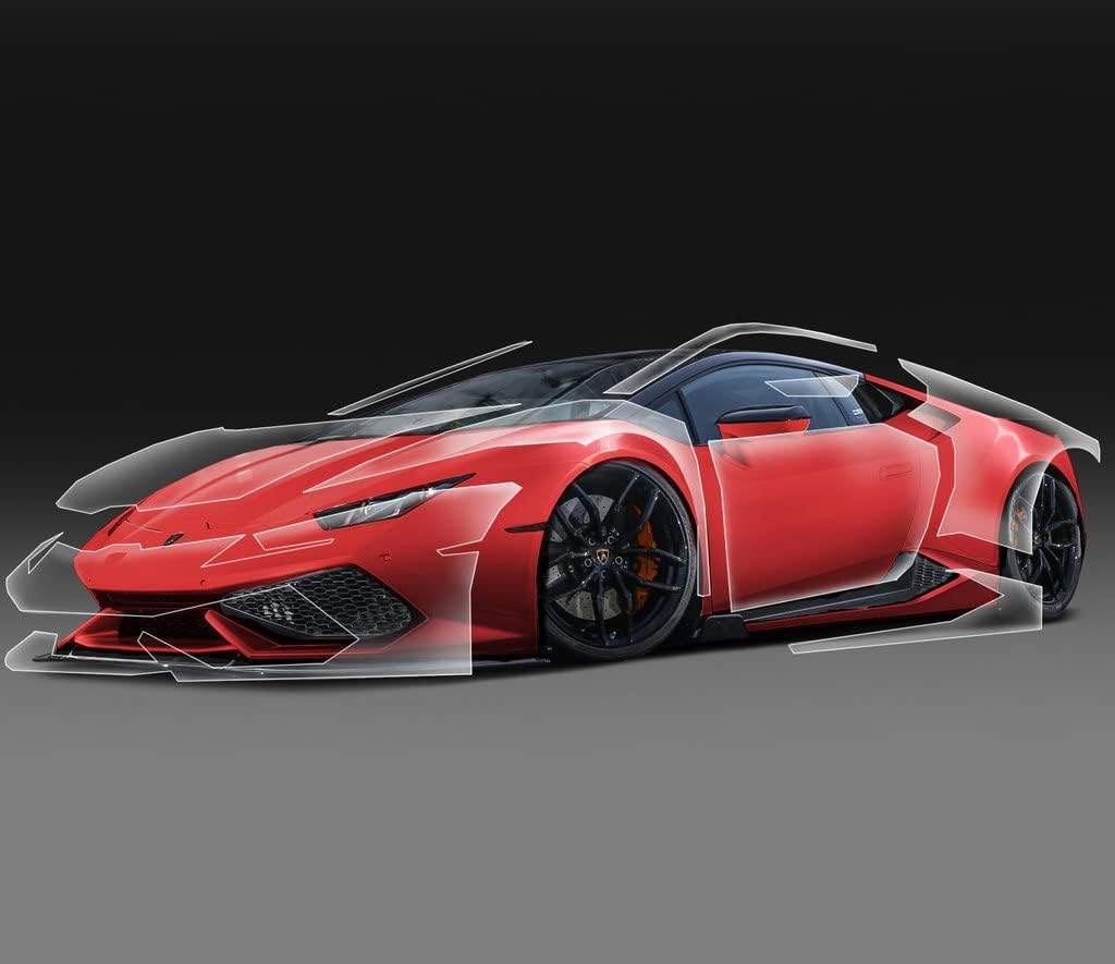 VViViD Paint Protection Film Clear Vinyl Gloss Self Healing Wrap Guard (300' x 54')