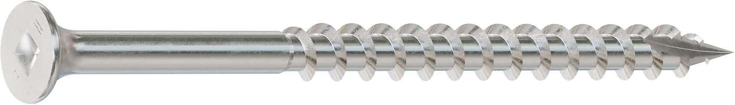 Simpson Strong-Tie S10300DBB Bugle-Head Wood Screw, Square Drive — #10 x 3 in. #2 Square, Type 305 (1500-Qty)